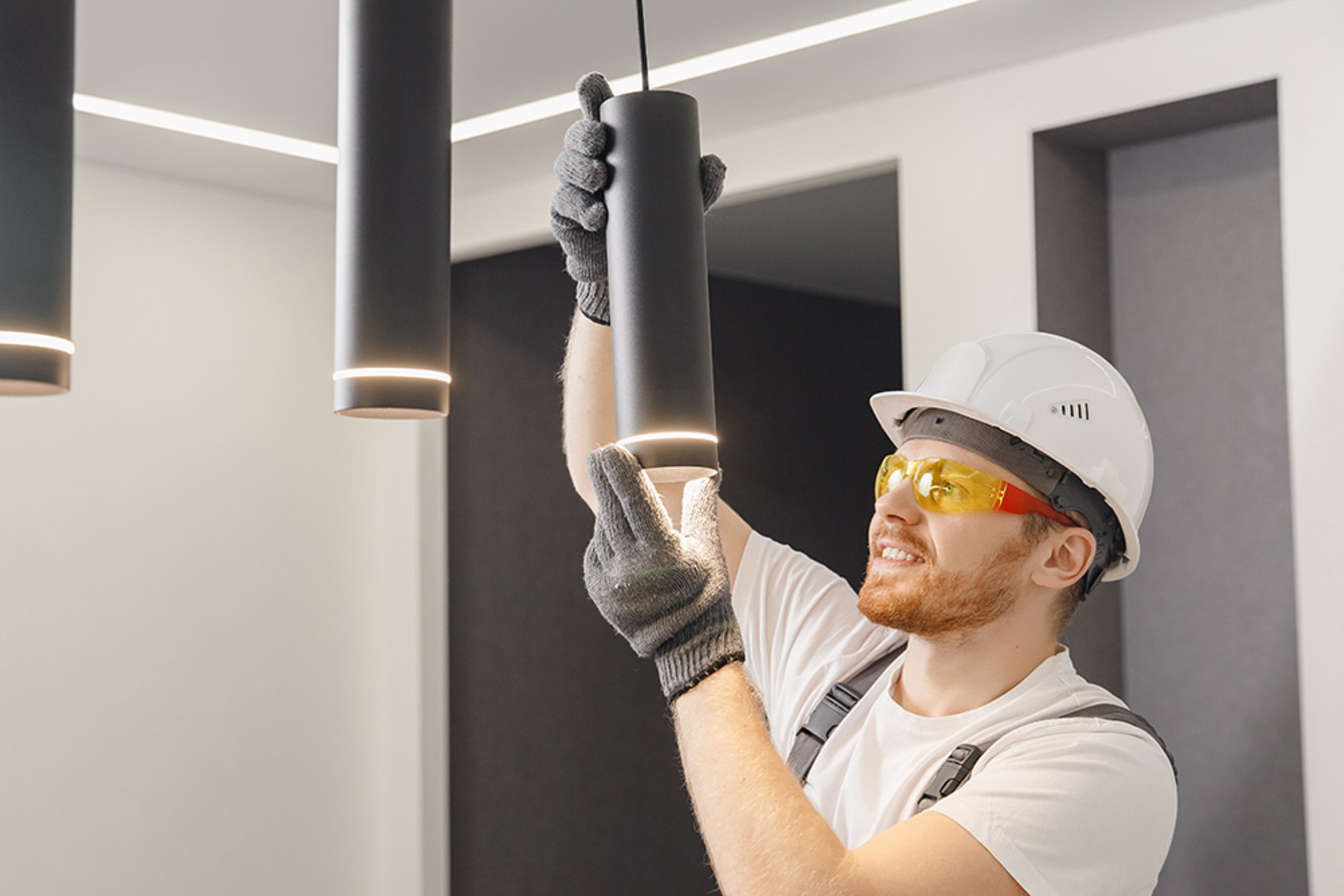 Innen­beleuchtung bei rextronic in Mannheim